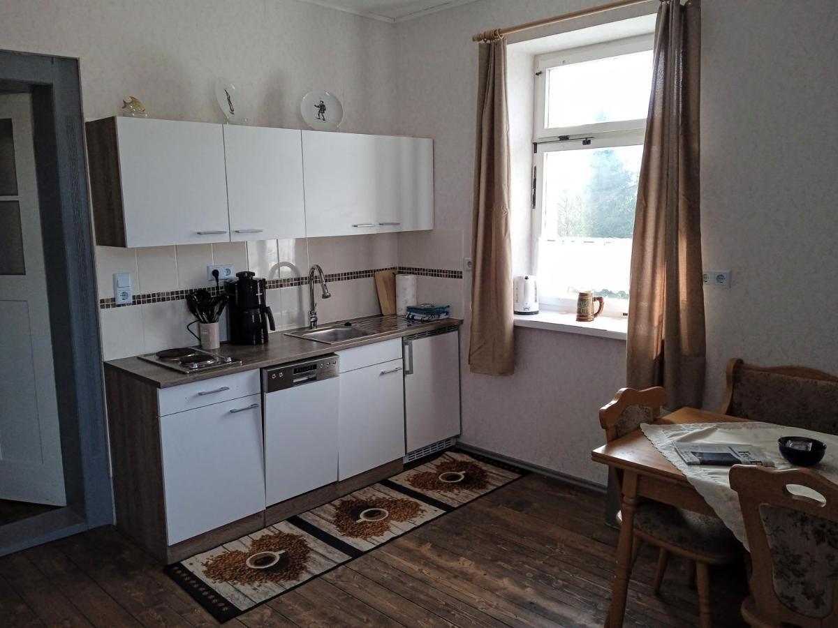 Ok Ferien - Altes Bahnhaus Apartment Muldenhammer Exterior foto